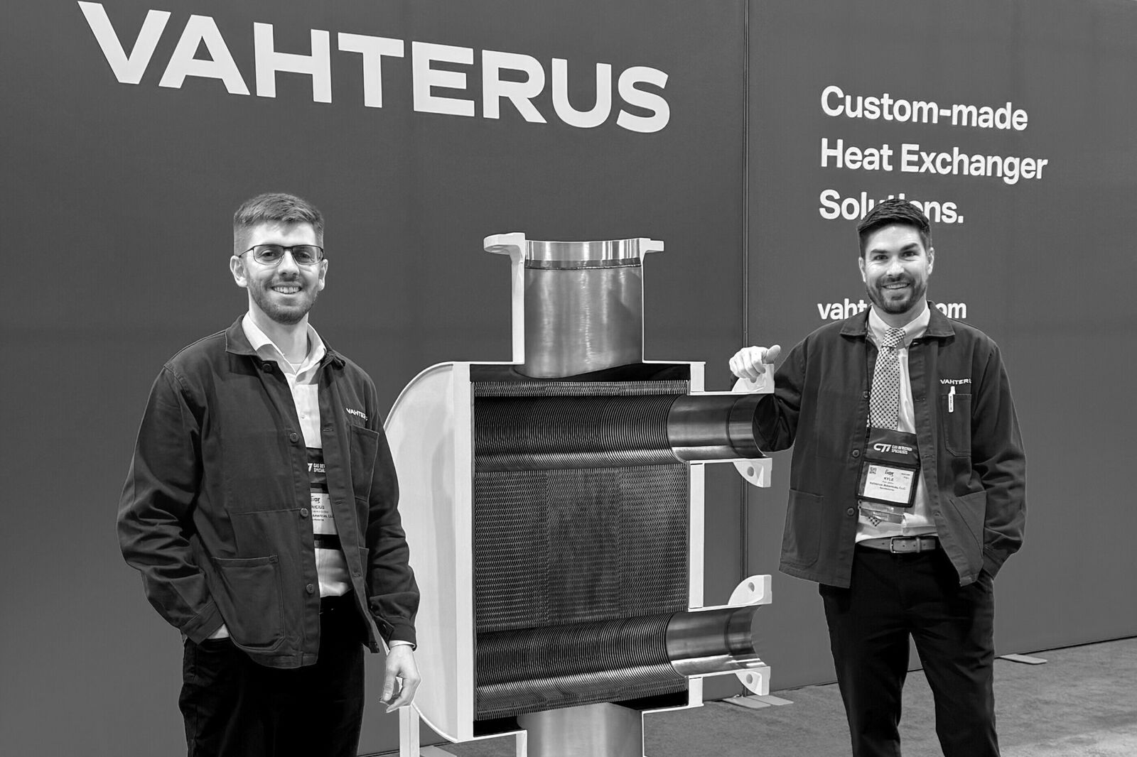 Vinicius Silva, Refrigeration Sector Manager for Latin America (left), and Kyle Jordan, Refrigeration Sector Manager for North America (right).